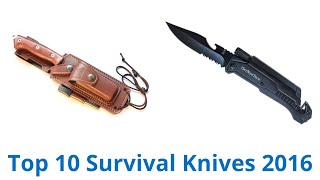 10 Best Survival Knives 2016