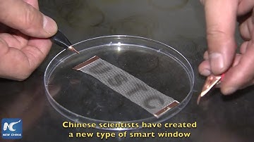 Smart invention! Chinese scientists develop smart window to clean air pollution