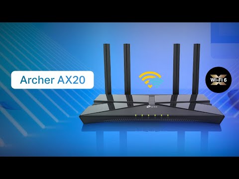 TP-Link #UNBOXING Wi-Fi 6 | Archer AX20 - Router Wi-Fi 6 Dual-Band AX1800