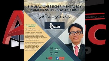 SIMULACIONES EXPERIMENTALES Y NUMÉRICAS EN CANALES Y RÍOS