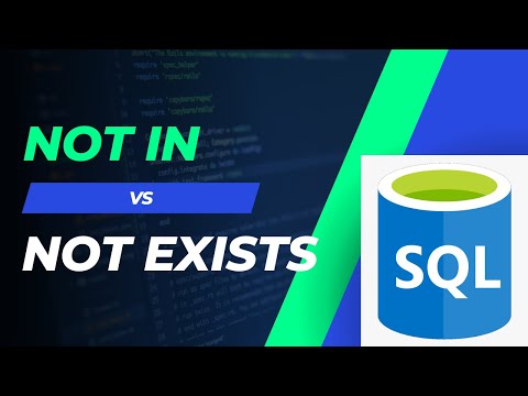 Video: Môžem použiť nie ako v SQL?