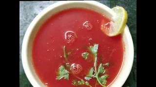 Tomato Soup Recipe Hotel Style | Easy homemade tomato soup | Tomato soup from tomato paste