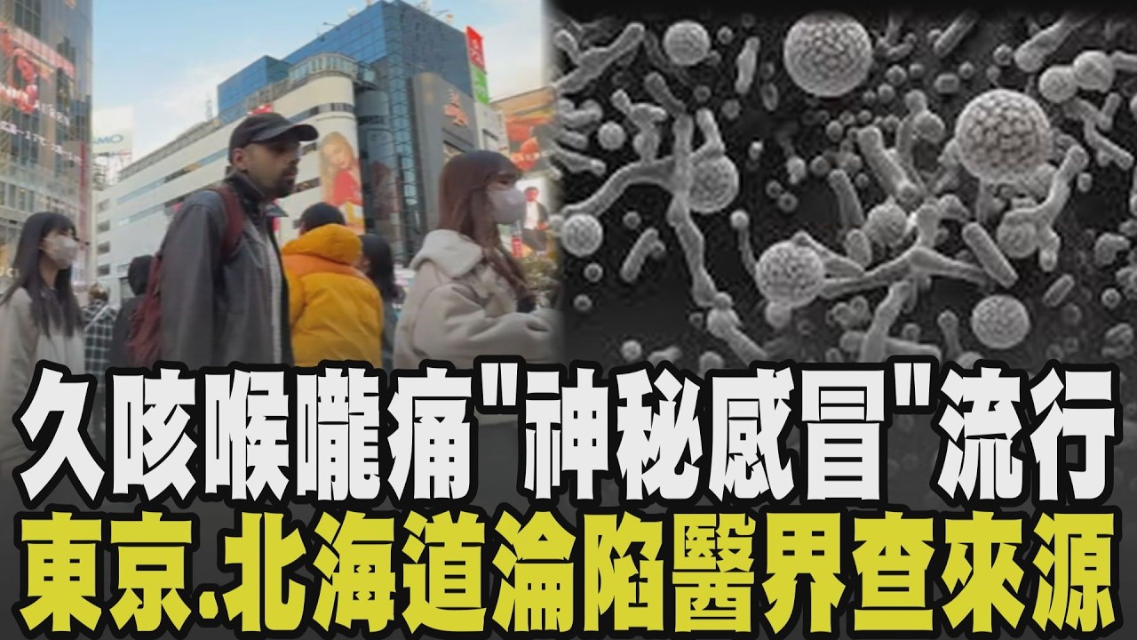 不是新冠疫情! 日本福岡傳”神秘感冒” 患者久咳喉嚨痛 醫界急查病毒來源! 人類間質肺炎病毒引起? 疾管署致函日方.旅遊警示不提升｜【話題懶人包】｜TVBS新聞 @TVBSNEWS01