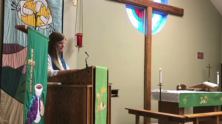 Sermon by Pastor Jane Gingrich, for Hill o Peace L...