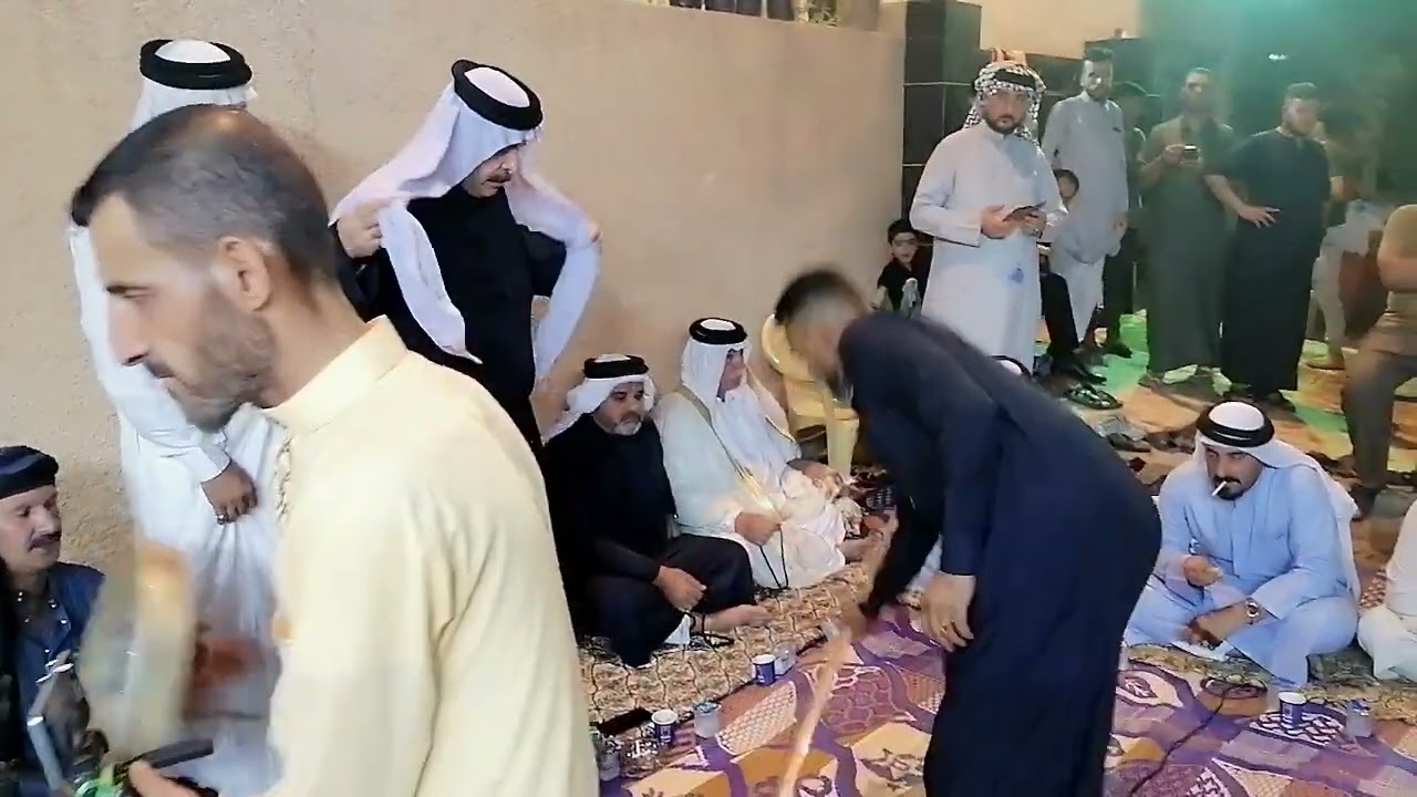 ف3 مديح حربي بصوت المداح الاخ كيلان ضرب حراب في دار العم قدوري السعيد