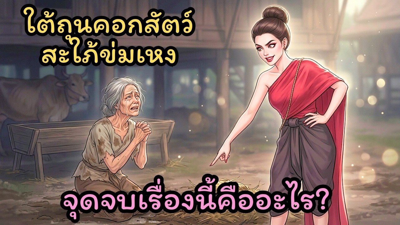 สะใภ้ใจยักษ์! บังคับแม่ผัวกินนอนในคอกสัตว์ เจอผัวไล่ส่งเซ็นใบหย่าทันที