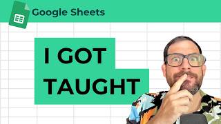 A Student Taught Me This Google Sheets Trick