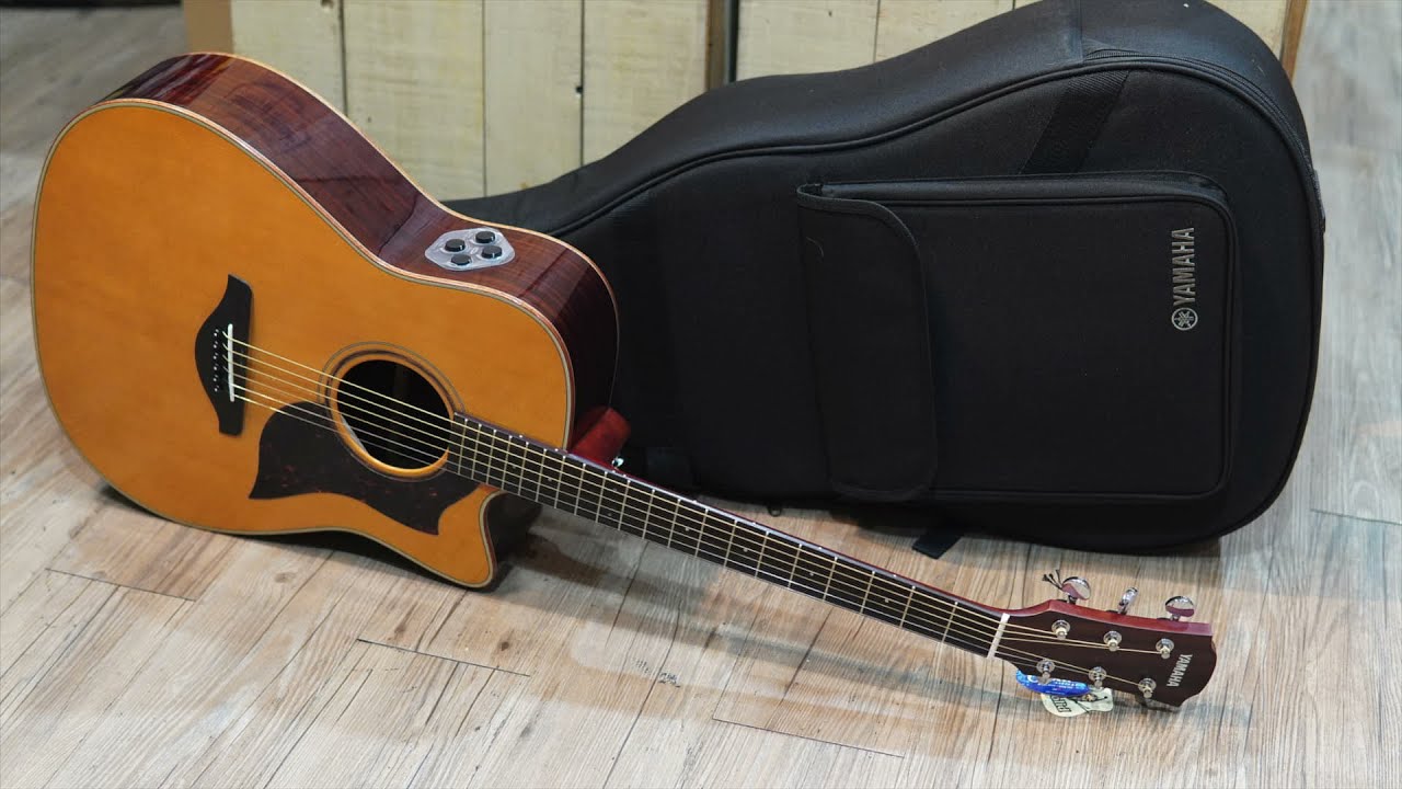 Yamaha A3R Acoustic Electric Guitar Test YouTube