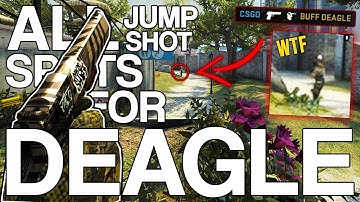 *NEW* DEAGLE JUMP SHOT SPOTS ON ALL MAPS!