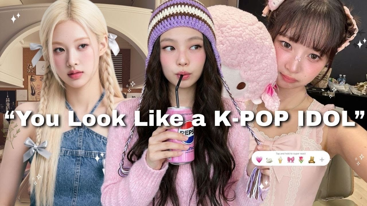 How to look like a KPOP IDOL With 0 Budget and No Expensive Products!