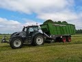 Zbiór traw | 1 pokos | Valtra T214 + Fendt Tigo 70 [Vlog #9]