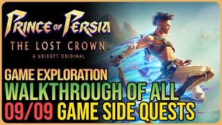 Prince of Persia The Lost Crown All Side Quests Locations