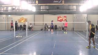 20140816 欣怡+慕婷 vs 郭玉堃+宋宜  於劍新球館 小周俱樂部