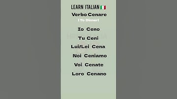 Italian verb | Simple way of Learning Italian | Learn Italian Easy Way  #learningitalian