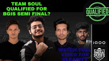 SOUL QUALIFIED FOR BGIS SEMI? SID REACTION ON 4H HACKING|| GHATAK BHAI LEAKS||