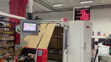 TC 18 46 Model II- Flat Handle Paper Bag Making Machine Somtaş - Speed 121