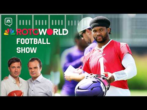 Kyler Murray named starter, Luther Burden injured + Rookie WR hype | Rotoworld Football Show (FULL)
