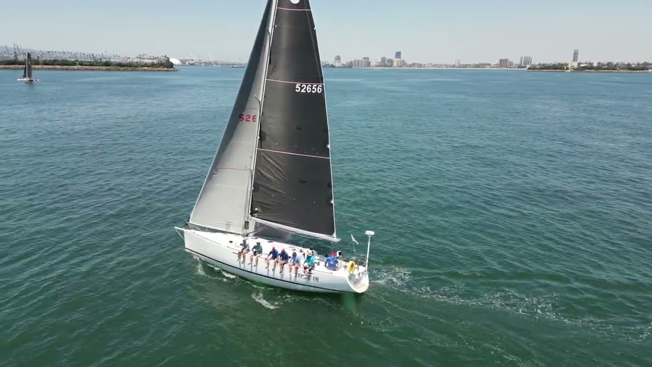 2023 LBRW   Day 3 Sunday   Race 3   PHRF RL first beat