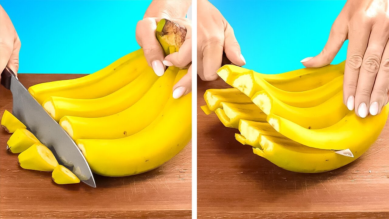 How to Cut and peel quickly? Genius ideas for your kitchen