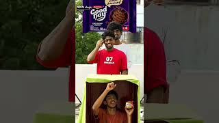 BISCUITS BLINDFOLD CHALLENGE #nrfmvlog #nrfm #biscuits #challenge #shorts #funny #comedy #viral #fyp