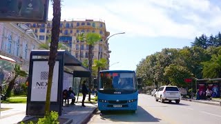 და სამარშრუტო ხაზზე მოძრავი ავტობუსები ახლით ჩანაცვლდა