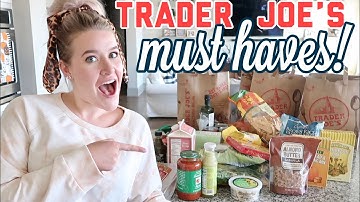 HUGE TRADER JOES HAUL | most popular items & my re-purchases