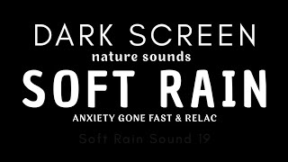 All Night Soft RAIN: Pure Black Screen for Deepest Sleep & Battery Saving | No Distractions screenshot 1