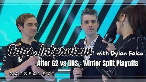 LEC Interview with Caps and Dylan Falco after G2 vs BDS
