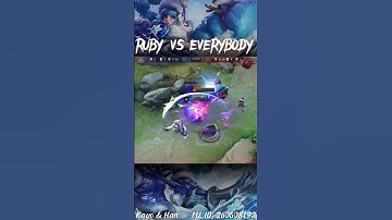Ruby Vs Everybody | MLBB #shorts #mobilelegends #mlbb #contentcreator #mobilelegendsbangbang