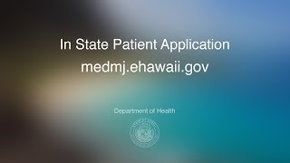 In State Patient Application screenshot 2