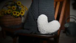 Send With Love | Giving Heart Soft Knit Weighted Pillow screenshot 1