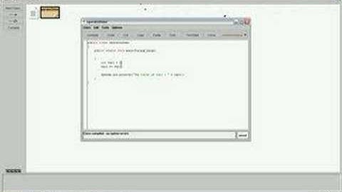 Arithmatic Operators in Blue J