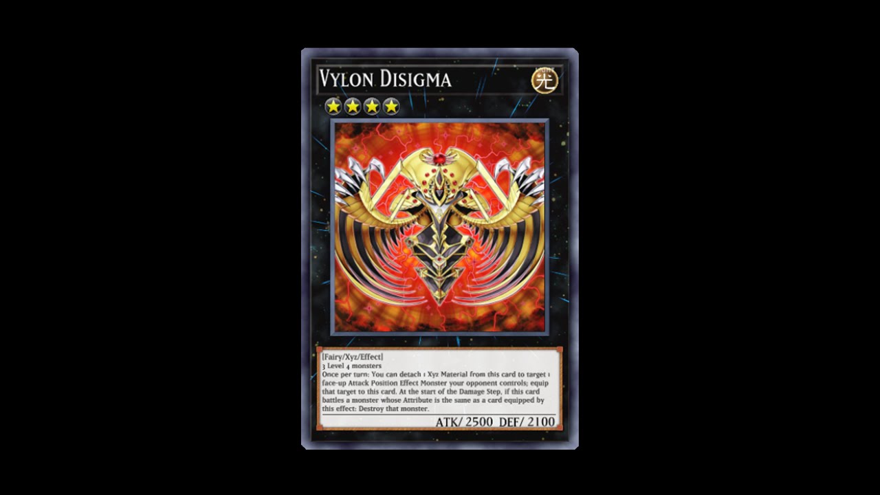 Yu Gi Oh! Vylon Disigma