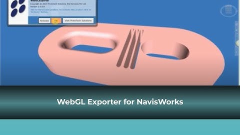 WebGL Exporter for Navisworks