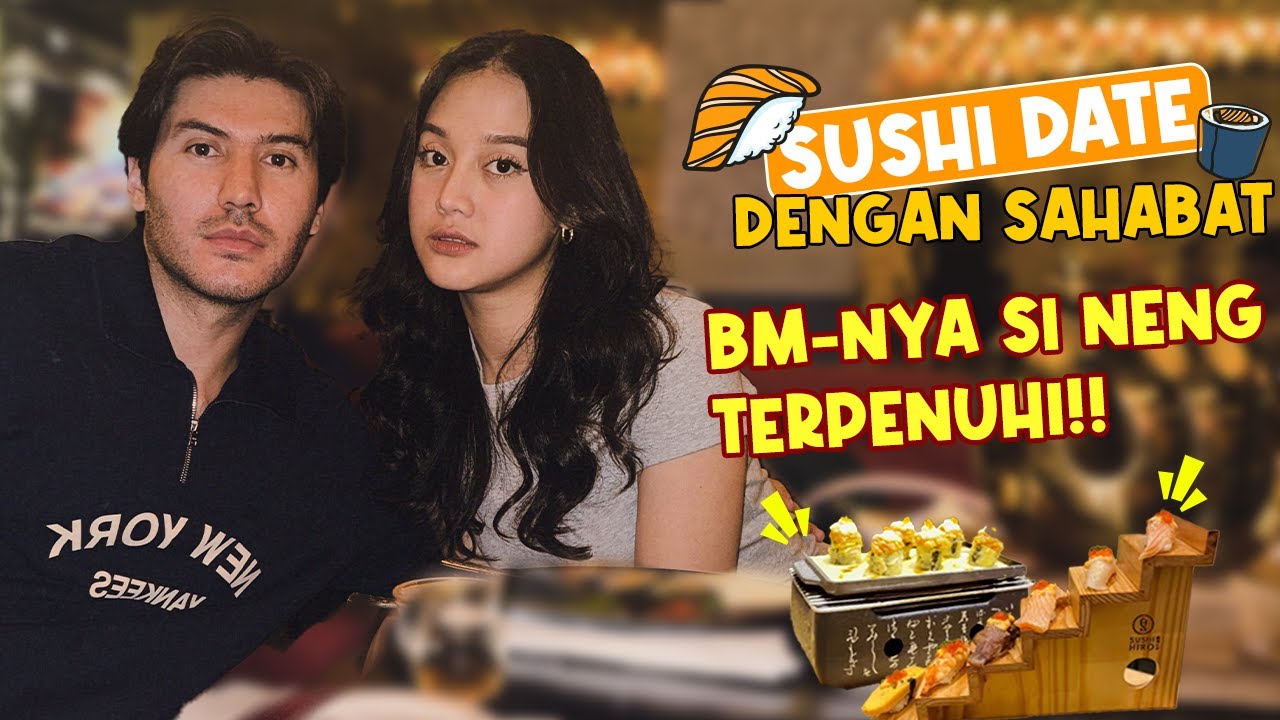 Makan sushi bareng sahabat kesayangan ☺️
