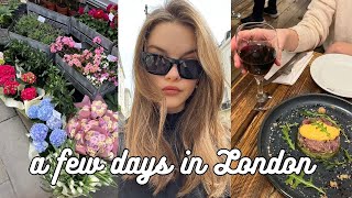 a few days in my life as a model | new hair, night out, my routine