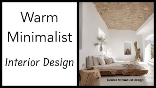 Warm Minimalist Interior Design Home Decor