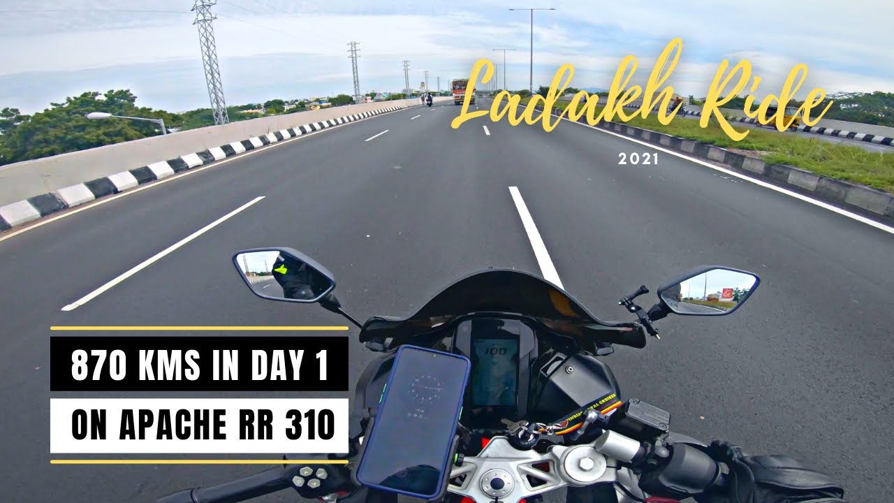 Bangalore To Adilabad | Episode 1 | Ladakh Ride 2021 on Apache RR 310