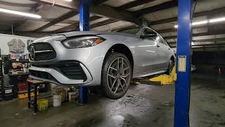 2022 MERCEDES C300 W206 ENGINE OIL CHANGE & FILTER SERVICE REPLACEMENT PROCEDURE EVERY 5000 MILES!
