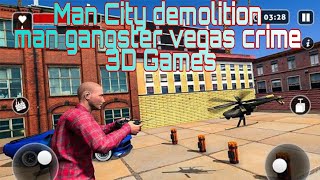 Mad city demolition Man gangstar Vegas Crime video game//games screenshot 4