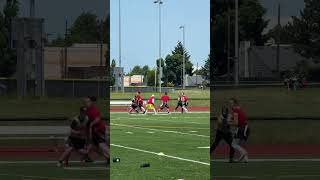 Summer Session. @CCAFF_Football  #football #flagfootball #sunday #dukefootball #widereceiver