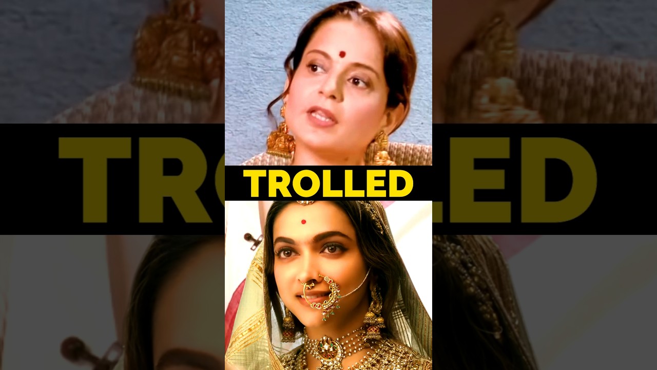 Kangana Ranaut Trolled Deepika Padukone in Padmaavat!🤣 