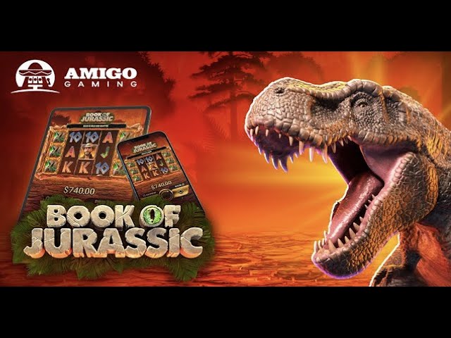 Book of Jurassic (Amigo Gaming) Slot Review | Demo & FREE Play video preview