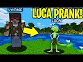 I Became LUCA in MINECRAFT! - Minecraft Trolling Video