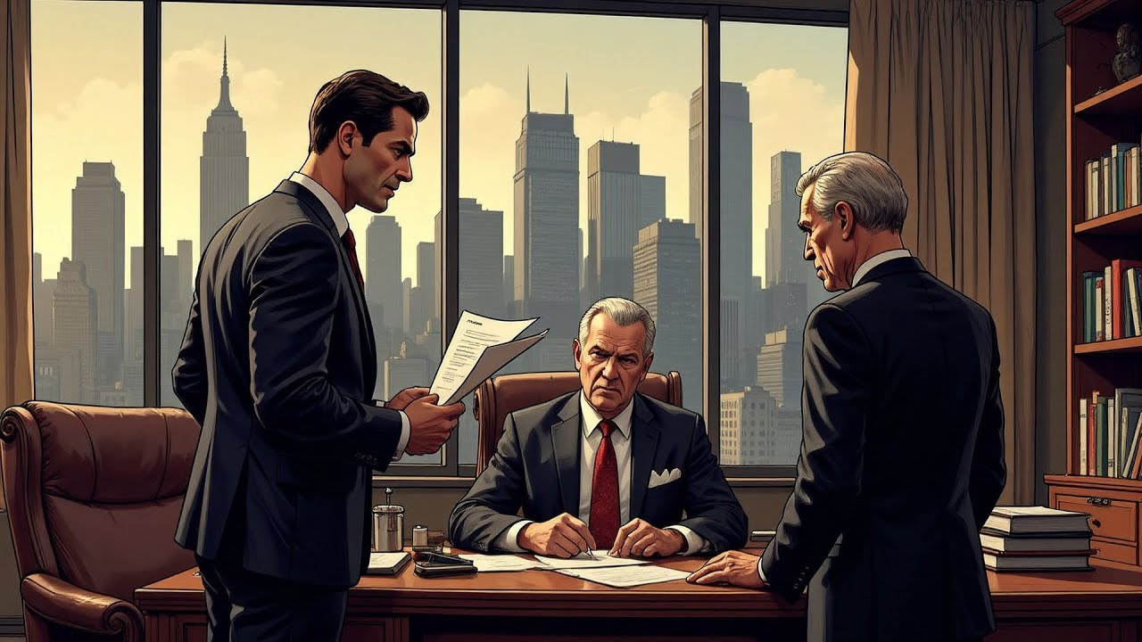 [AI Ficción]El padre de mi esposa, que es mi jefe, me redujo el salario a la mitad, pero yo ya...