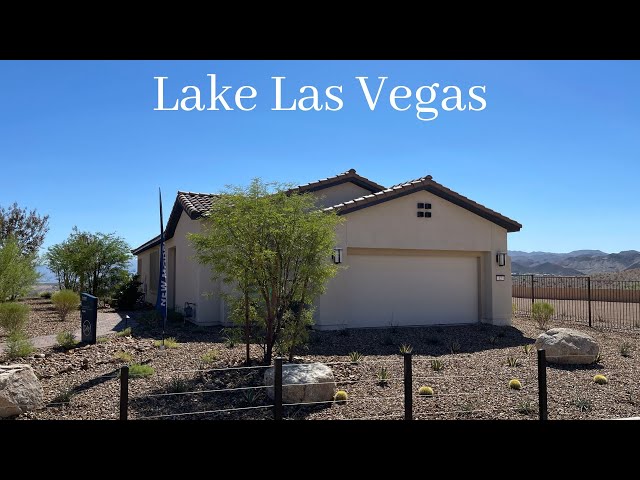 Luxury Single Stories of Lake Las Vegas | New Homes For Sale | Peak Model House Tour $474k+