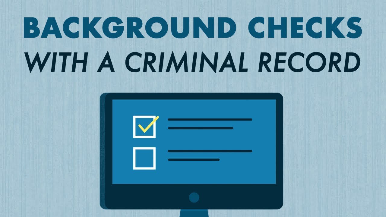 ⁣Background Checks and Criminal Records