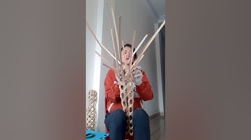 HƯỚNG DẪN ĐAN MỘT ÔNG HÌNH HÀNG MÃ HOÀN CHỈNH, ĐƠN GIẢN