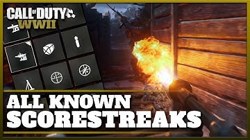 All Known Scorestreaks & Values in CoD WW2! (Flamethrower, Paratroopers, Ball Turret Gunner & More!)