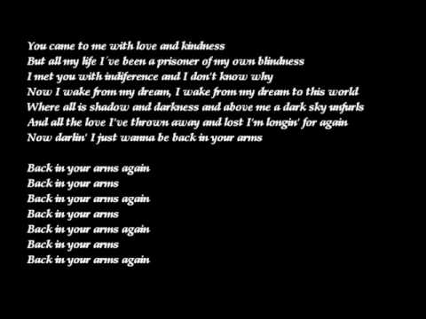 Back in your arms - Bruce Springsteen